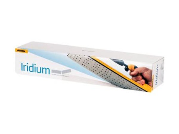 Coupes abrasives Mirka Iridium 70 x 400 mm 140 trous (50 pièces)