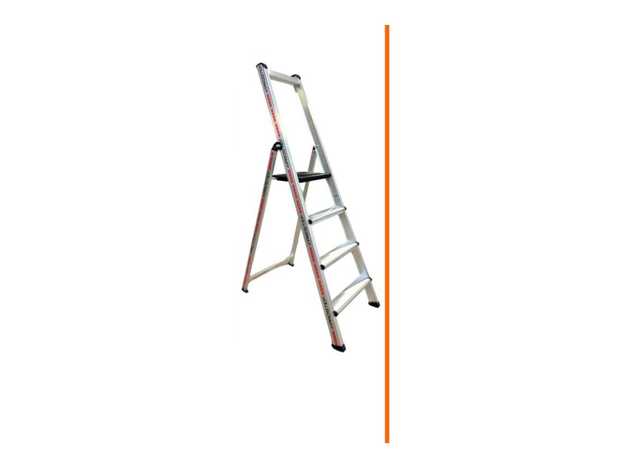 Escabeaux simples professionnels marche 80 mm