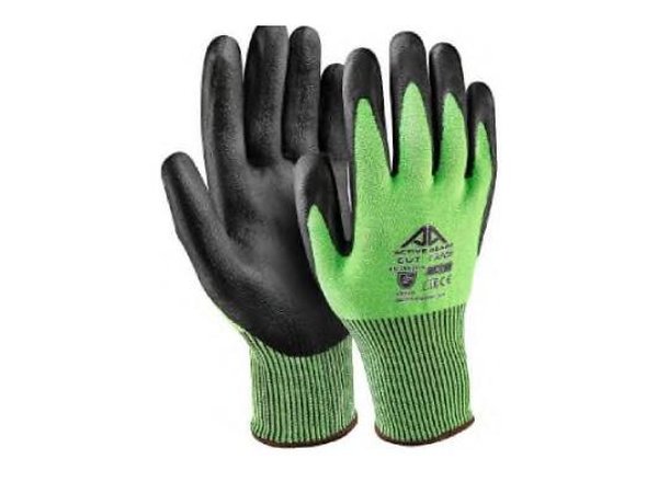 Gants anti-coupure HPPE/fibre de verre nitrile micro-mousse 4X44D