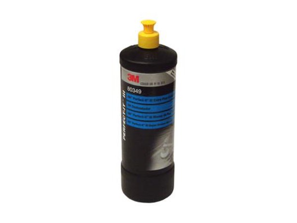 Liquide de lustrage extra-fin 3M 80349 et mousses jaunes