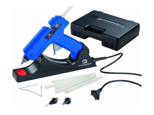 Pistolet à colle sans fil rechargeable 25 W (kit valisette)