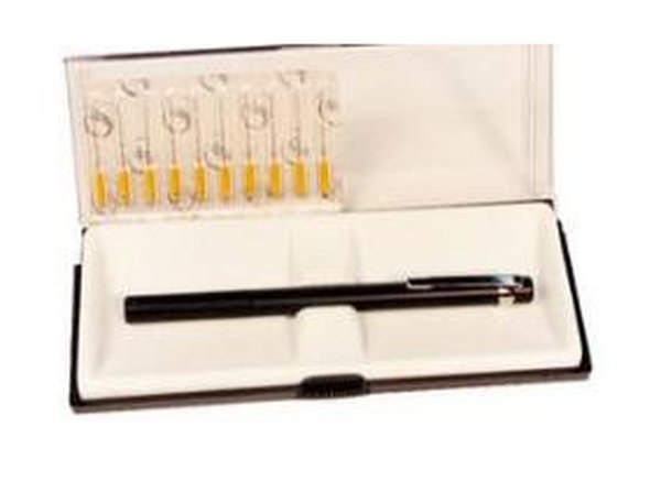 Set aiguilles anti-poussière (stylo + 10 aiguilles) et aiguilles de remplacement