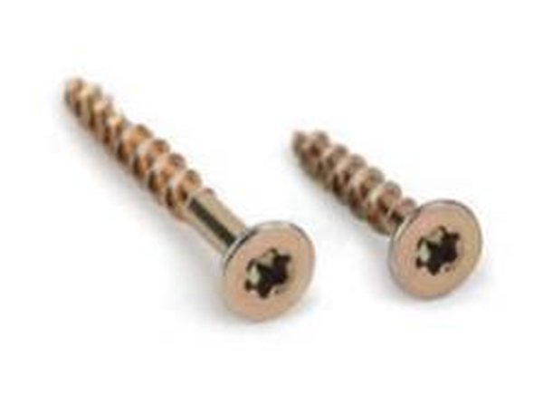 Vis à bois Torx TEX-BT bichromatée